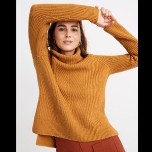 Madewell Women's Mercer Turtleneck Sweater In Coziest Yarn